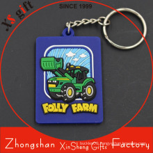 Promotion Custom Cortoon 2D Soft PVC Keyring